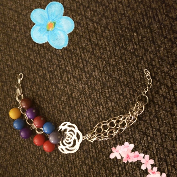 HANDCRAFTED HANDMADE GENUINE WHITE GOLD BRACEL - Picture 3 of 3